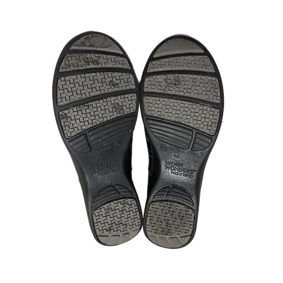 Dansko Black with pattern Clog Mules Size 42 - Picture 6 of 7